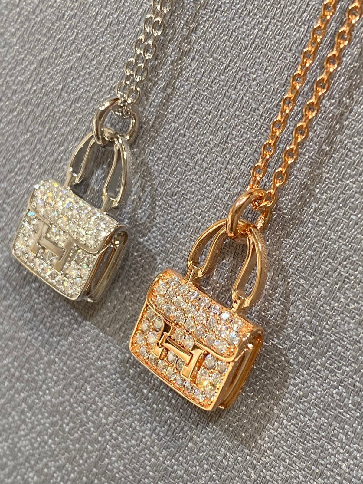 ¡®Aura Jewels¡¯CONSTANCE PEDANT DIAMOND NECKLACE