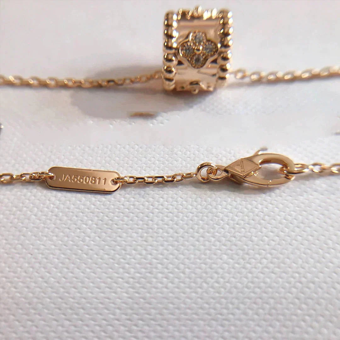¡®Aura Jewels¡¯PERLEE PEDANT NECKLACE GOLD / ROSE GOLD