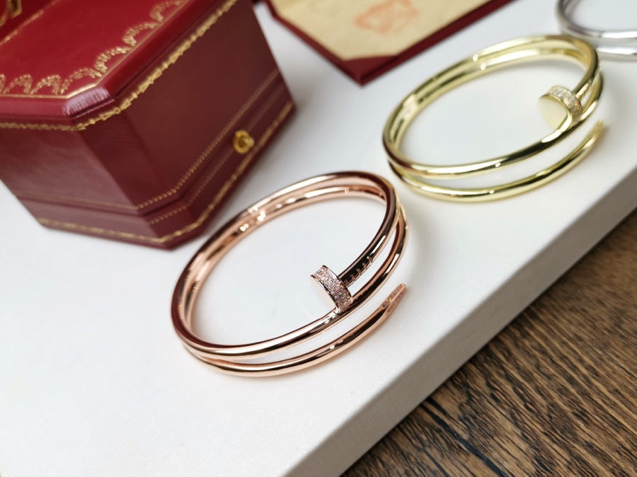 ¡®Aura Jewels¡¯JUSTE BRACELET 3.5MM DOUBLE ROW DIAMOND