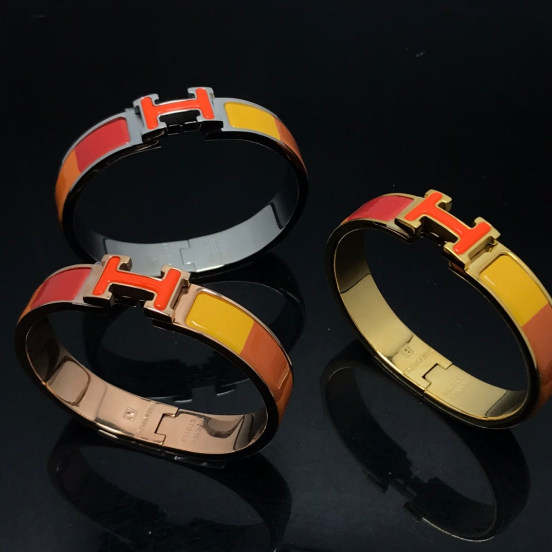 ¡®Aura Jewels¡¯H BRACELET ORANGE RAINBOW CERAMIC
