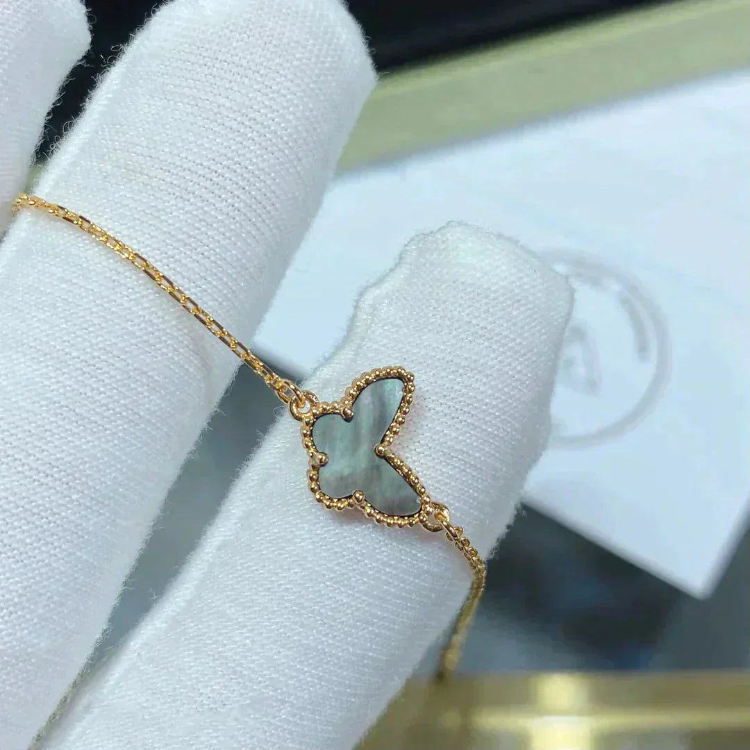 ¡®Aura Jewels¡¯BUTTERFLY DARK MOP BUTTERFLY BRACELET