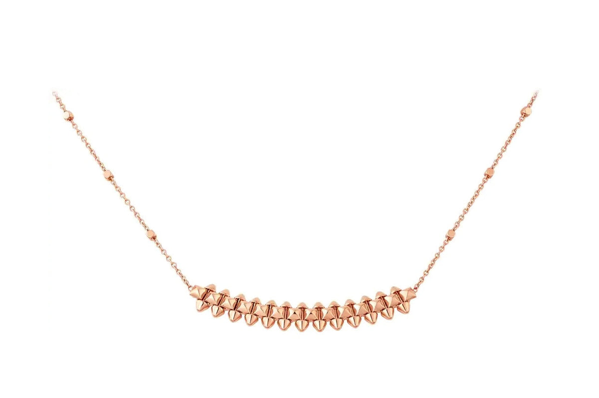¡®Aura Jewels¡¯CLASH PINK GOLD NECKLACE