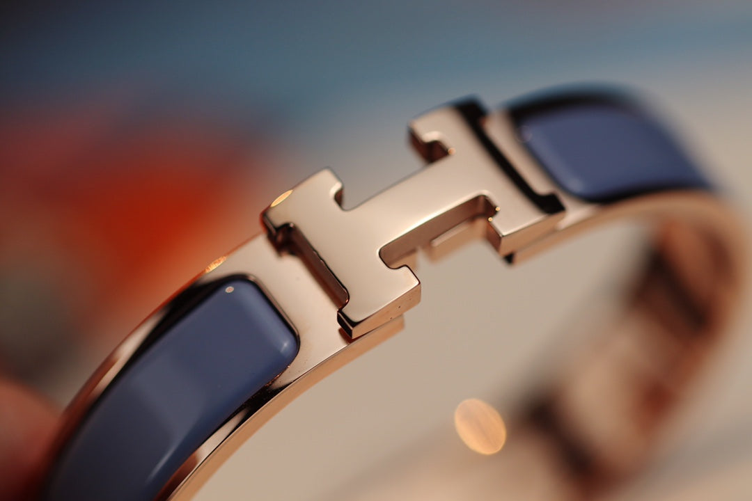 ¡®Aura Jewels¡¯H BRACELET 12MM BLUE GRAY