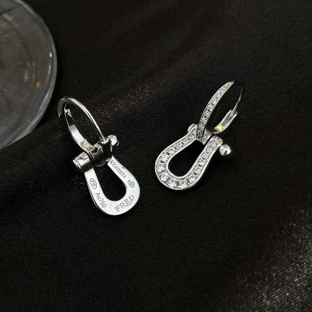 ¡®Aura Jewels¡¯FORCE 10 FULL DIAMOND DROP EARRINGS MEDIUM MODEL