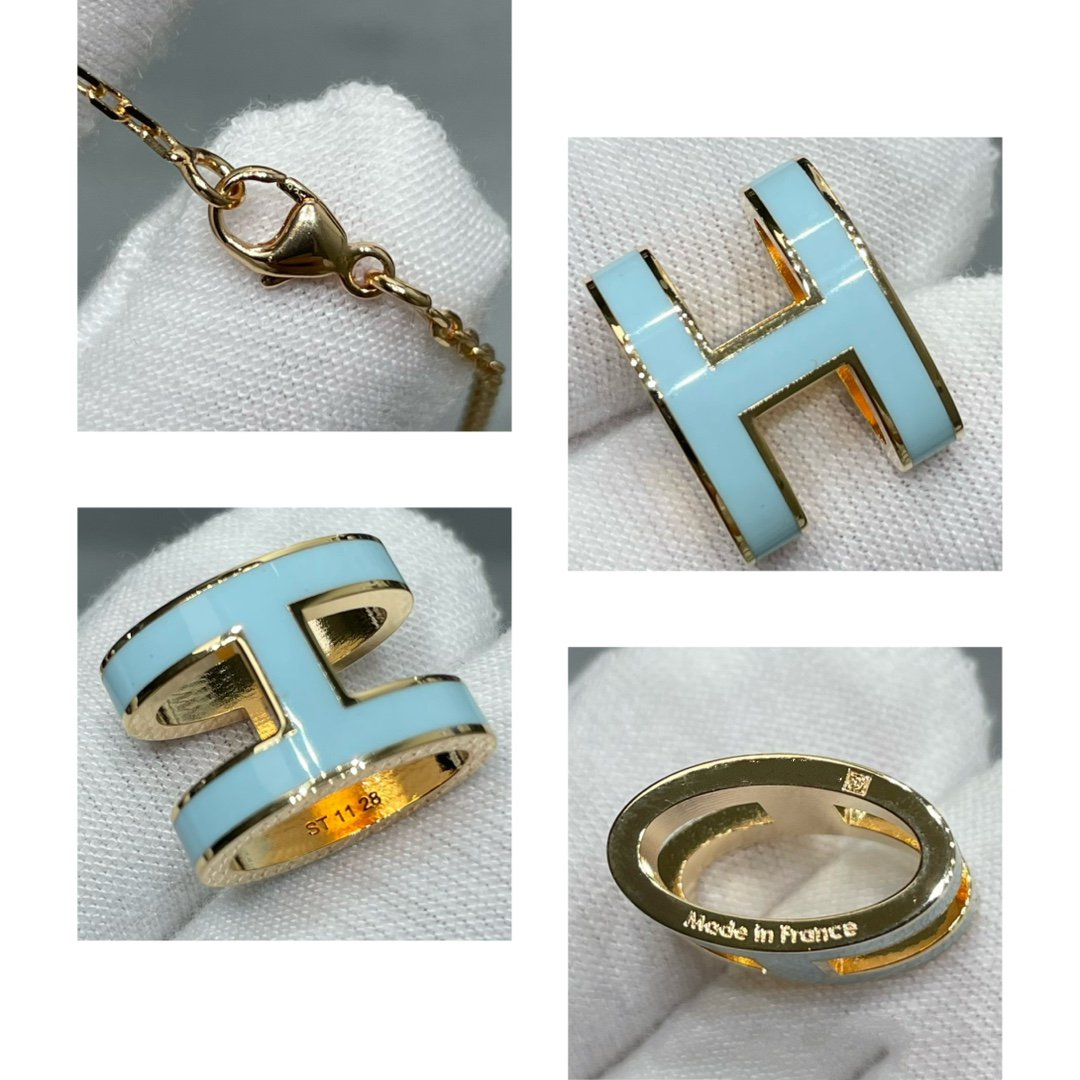 ¡®Aura Jewels¡¯POP H SKY BLUE NECKLACE