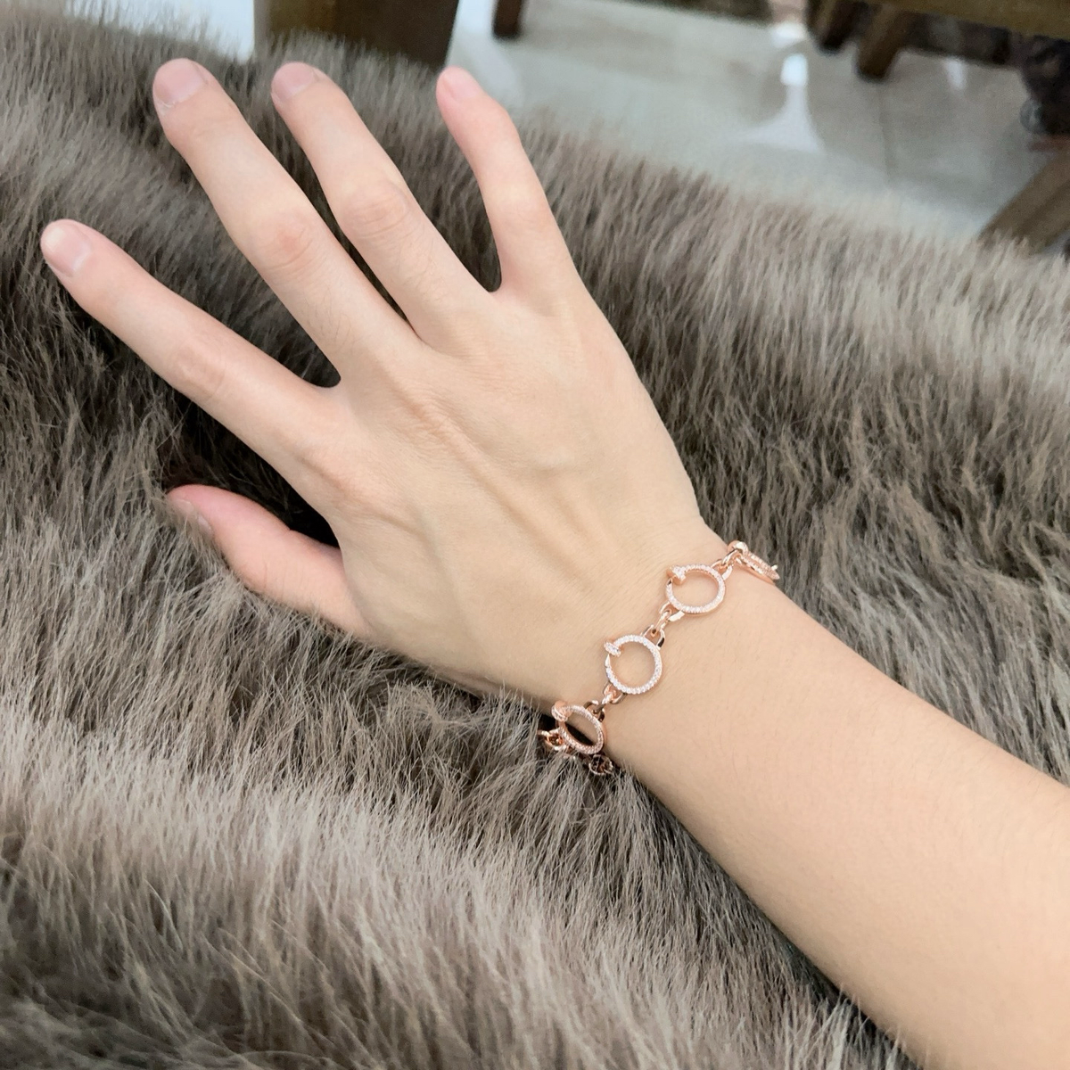¡®Aura Jewels¡¯LOVE&JUSTE BRACELET DIAMONDS