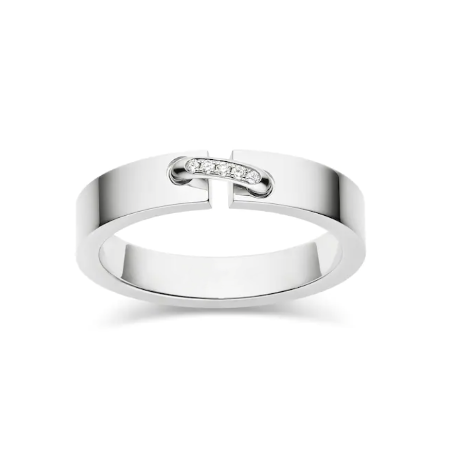 ¡®Aura Jewels¡¯ALLIANCE LIENS VIDENCE DIAMOND 4MM RING