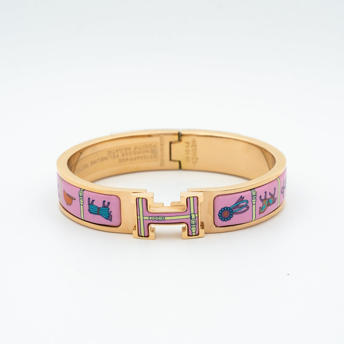 ¡®Aura Jewels¡¯H PINK GOLD BRACELET PINK CERAMIC