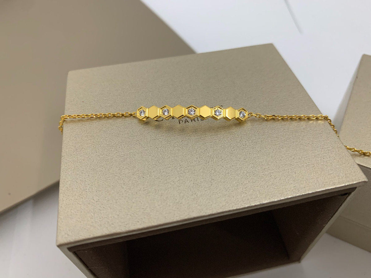 ¡®Aura Jewels¡¯BEE LOVE BRACELET DIAMOND