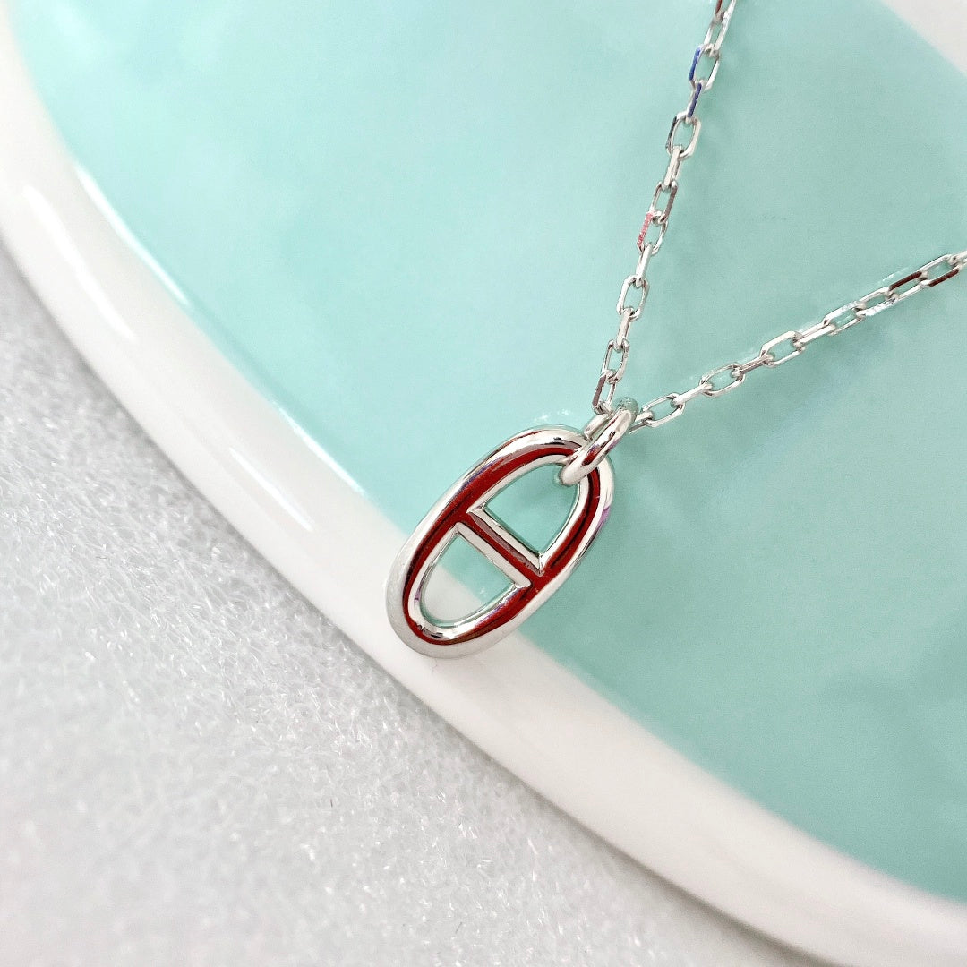 ¡®Aura Jewels¡¯HM PIG NOSE NECKLACE