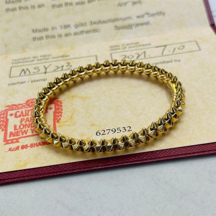 ¡®Aura Jewels¡¯CLASH GOLD BRACELET