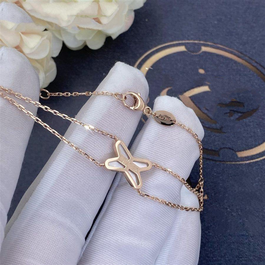 ¡®Aura Jewels¡¯JEUX BRACELET WHITE MOP PINK GOLD 1 DIAMOND