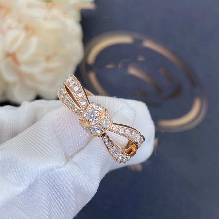 ¡®Aura Jewels¡¯LIENS PINK GOLD DIAMOND RING
