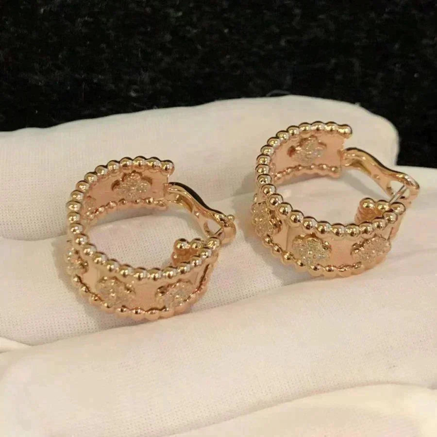 ¡®Aura Jewels¡¯PERLEE DIAMOND EARRINGS