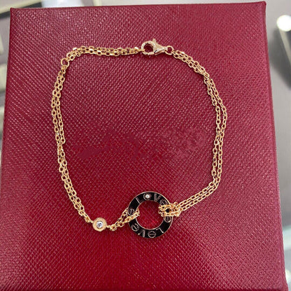 ¡®Aura Jewelry¡¯LOVE BRACELET 2 DIAMOND