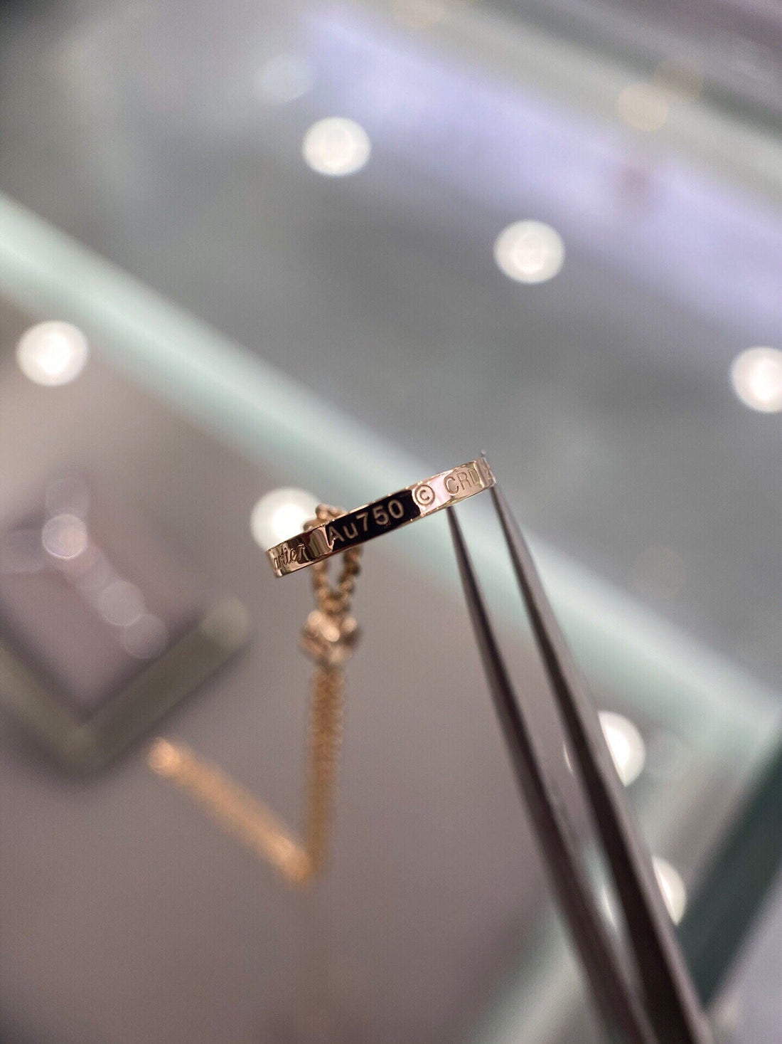 ¡®Aura Jewelry¡¯LOVE BRACELET 2 DIAMOND