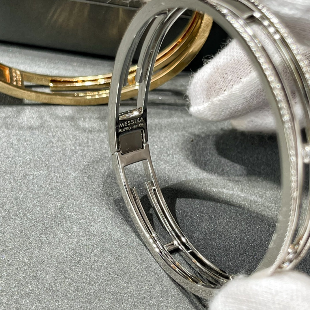 [Aura Jewels]MOVE 10TH PAVED DIAMOND BRACELET