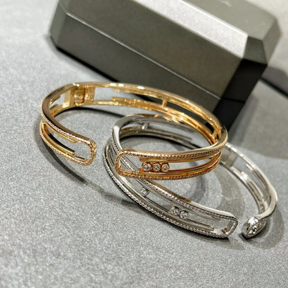 [Aura Jewels]MOVE 10TH PAVED DIAMOND BRACELET