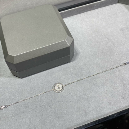 [Aura Jewels]LUCKY MOVE DIAMOND PAVED BRACELET