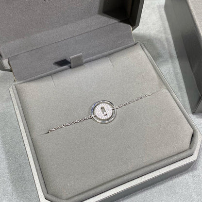 [Aura Jewels]LUCKY MOVE DIAMOND PAVED BRACELET