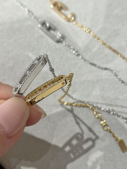[Aura Jewels]BABY MOVE DIAMOND BRACELET(Adjustable length)