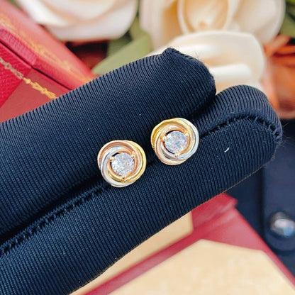 ¡®Aura Jewelry¡¯Pave Stud Earrings