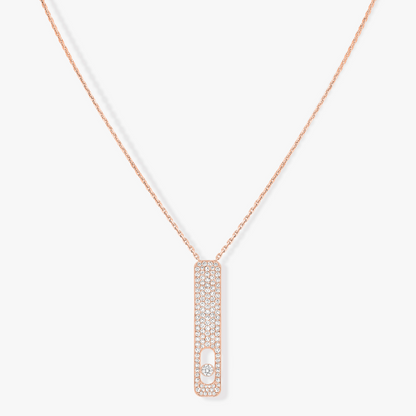 [Aura Jewels]MY FIRST DIAMOND PAVED NECKLACE
