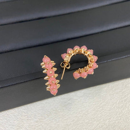 ¡®Aura Jewelry¡¯Color Gemstone Stud Earrings