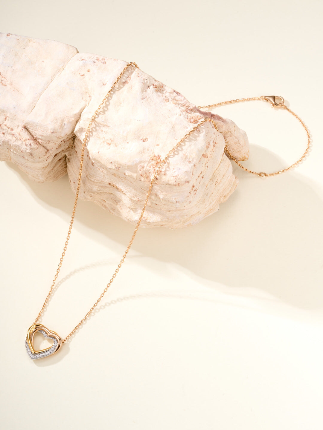 ¡®Aura Jewelry¡¯Heart Ring Pendant Necklace