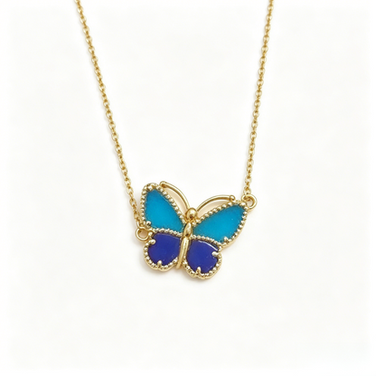 [Aura Jewels] 2026 NEW LUCKY BUTTERFLY 1 MOTIFS NECKLACE