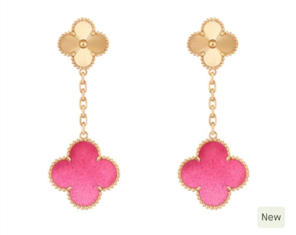 [AuraJewelry ] 26 NEW PINK BUBBLE ENAMEL SET