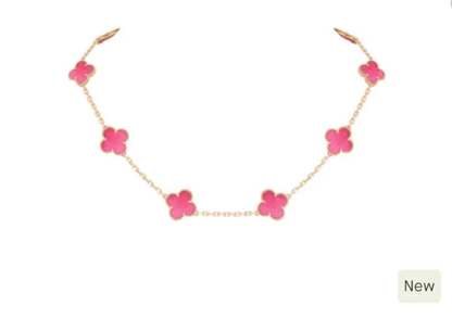 [AuraJewelry ] 26 NEW PINK BUBBLE ENAMEL SET