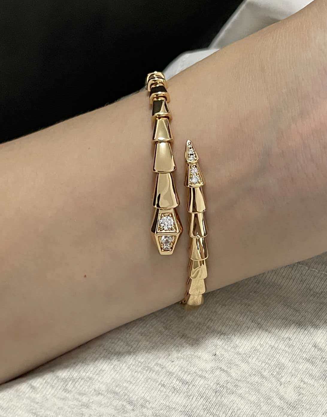 [Aura Jewelry]SERPENTI BRACELET DIAMONDS