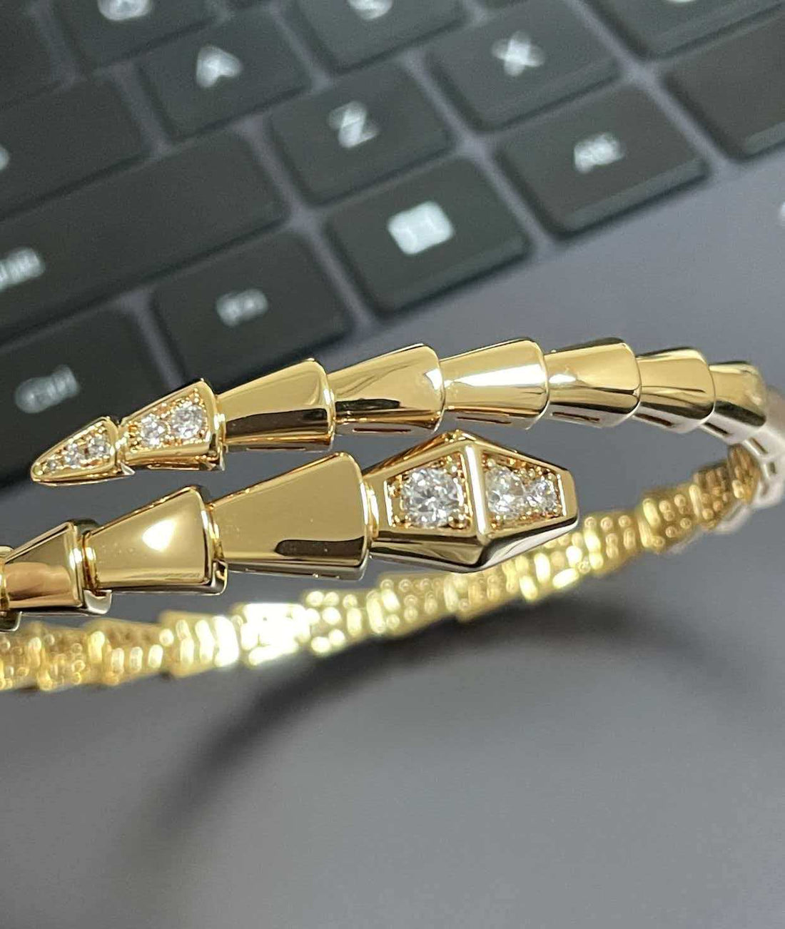 [Aura Jewelry]SERPENTI BRACELET DIAMONDS