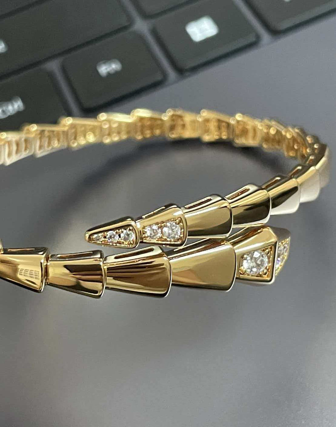 [Aura Jewelry]SERPENTI BRACELET DIAMONDS