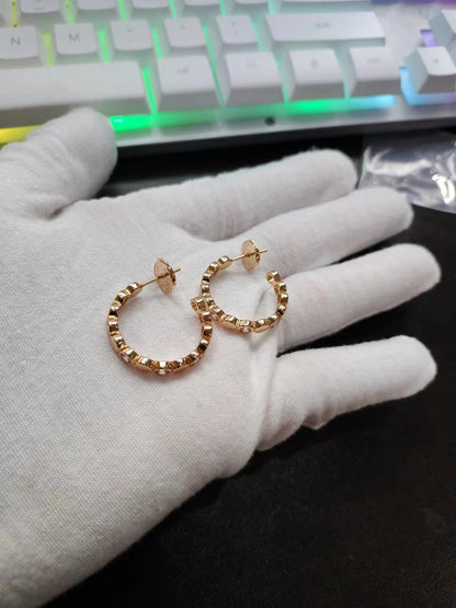 [Aura Jewelry]Bubble Hoop Earrings