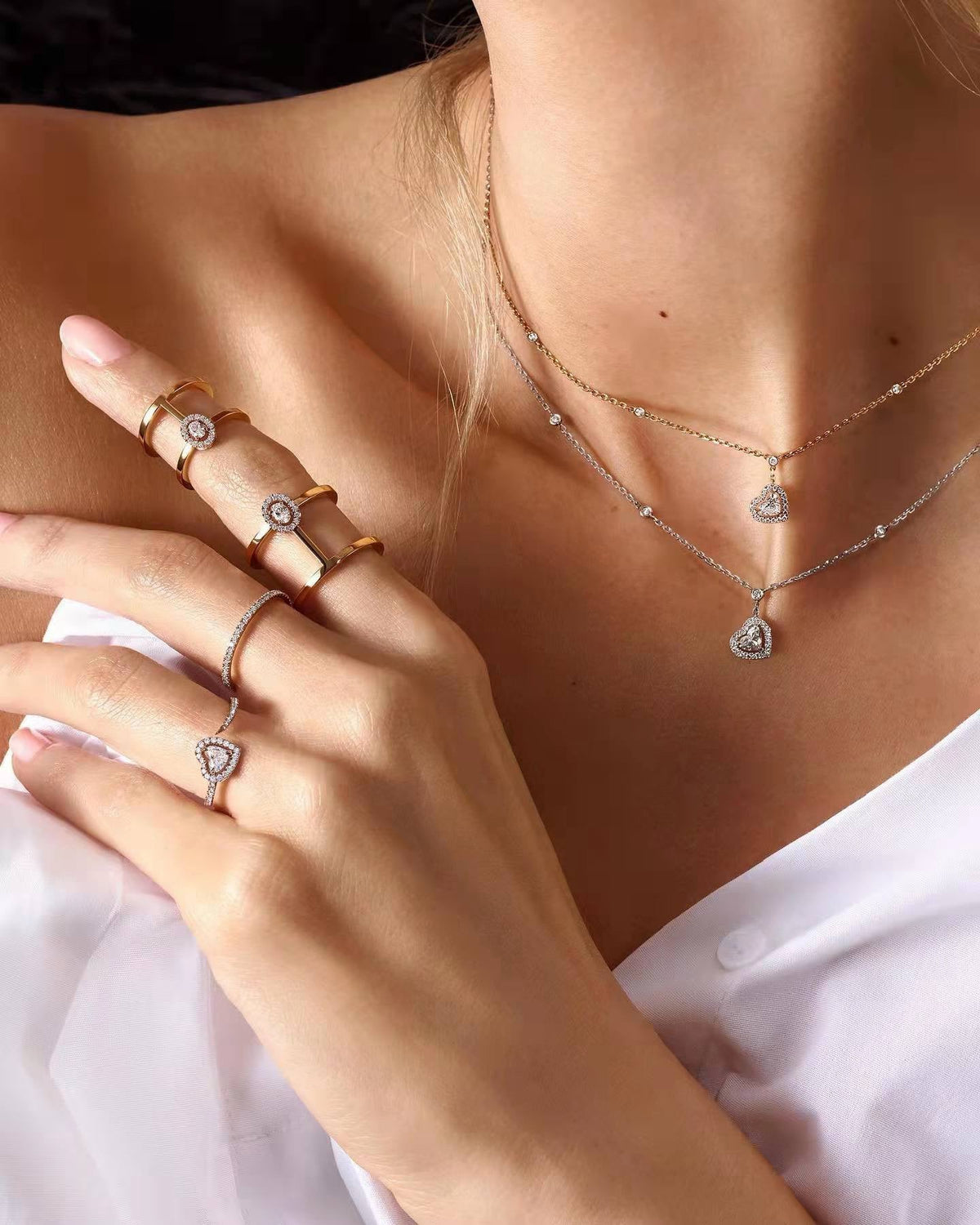[Aura Jewelry]Move Romane Diamond Ring（副本）