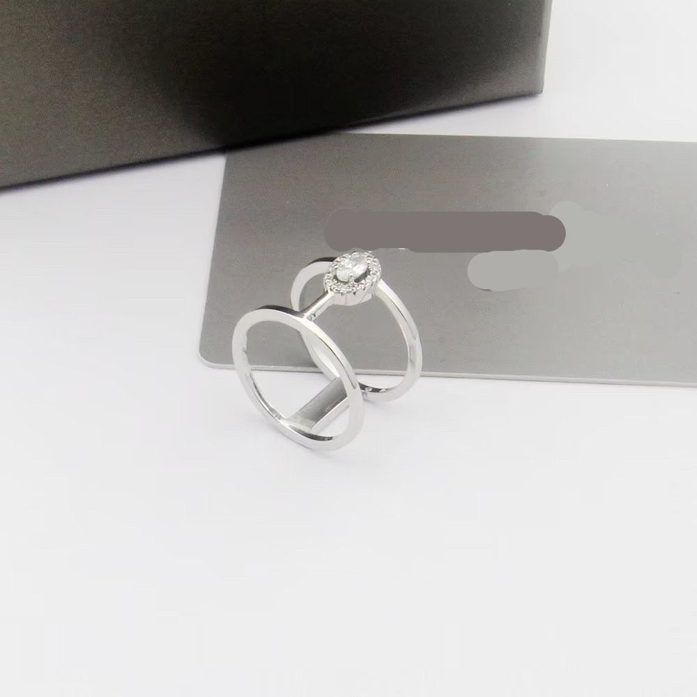 [Aura Jewelry]Move Romane Diamond Ring（副本）