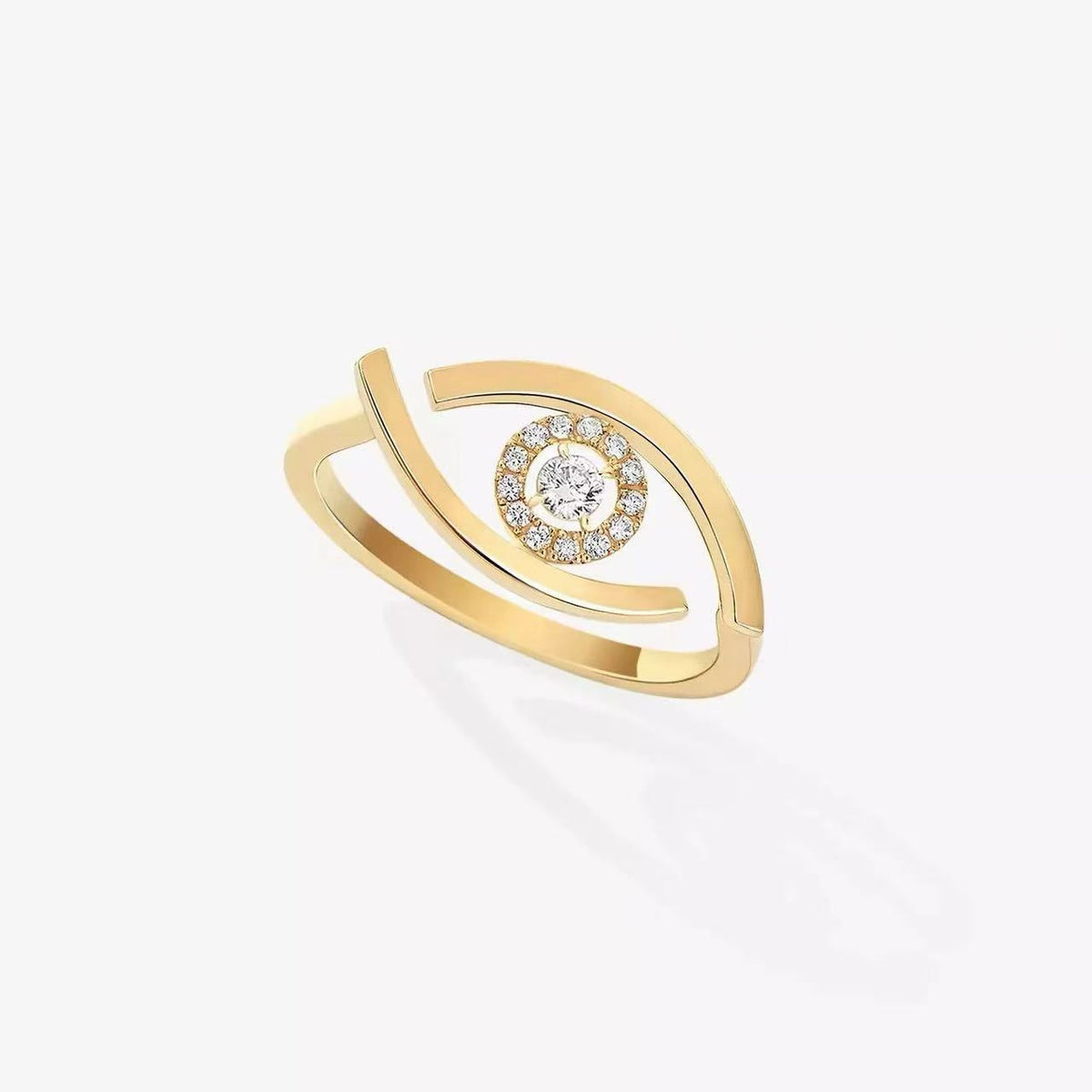 [Aura Jewelry] MOVE Lucky Eye RING （No diamond version）