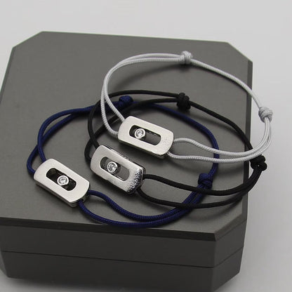 [Aura Jewelry]My First Diamond Cord Bracelet