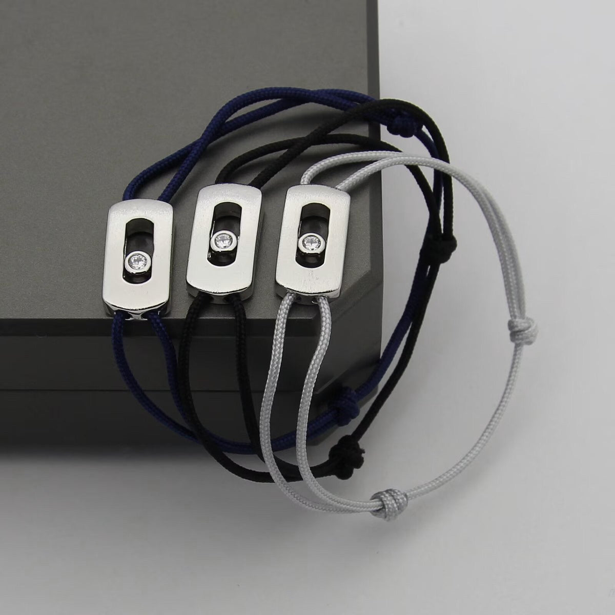 [Aura Jewelry]My First Diamond Cord Bracelet
