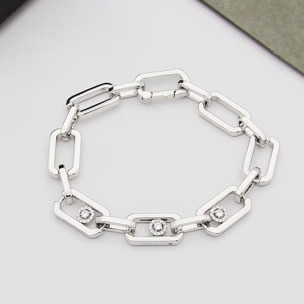 [Aura Jewelry]So Move Chain Bracelet