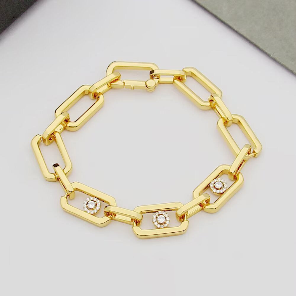 [Aura Jewelry]So Move Chain Bracelet