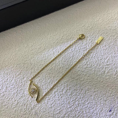 [Aura Jewelry]Lucky Eye Sliding Diamond Bracelet