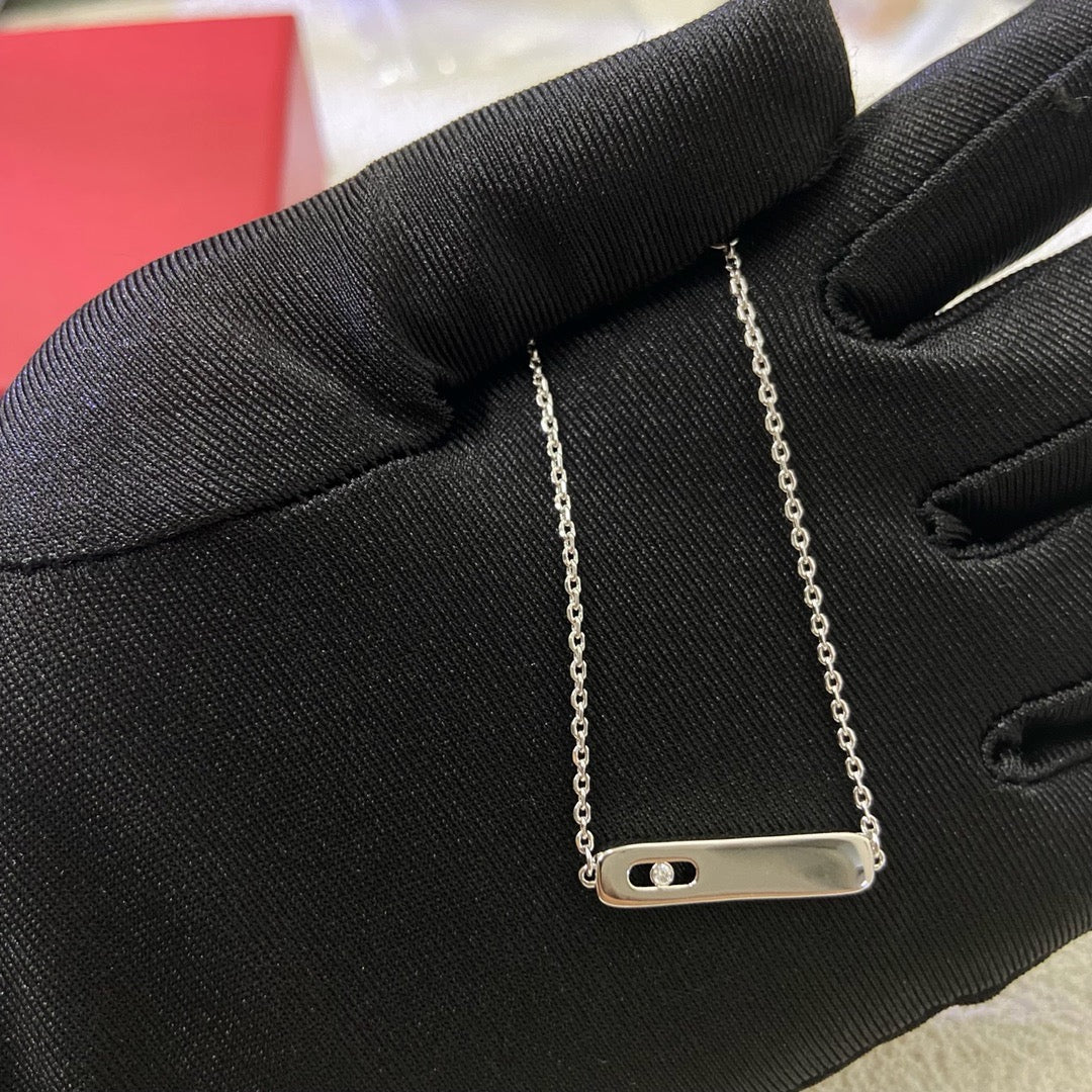 [Aura Jewelry]My First Diamond Bracelet(Adjustable)