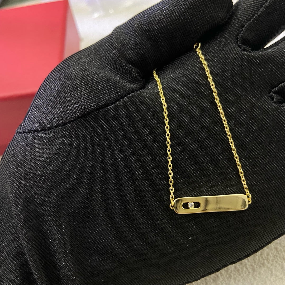 [Aura Jewelry]My First Diamond Bracelet(Adjustable)