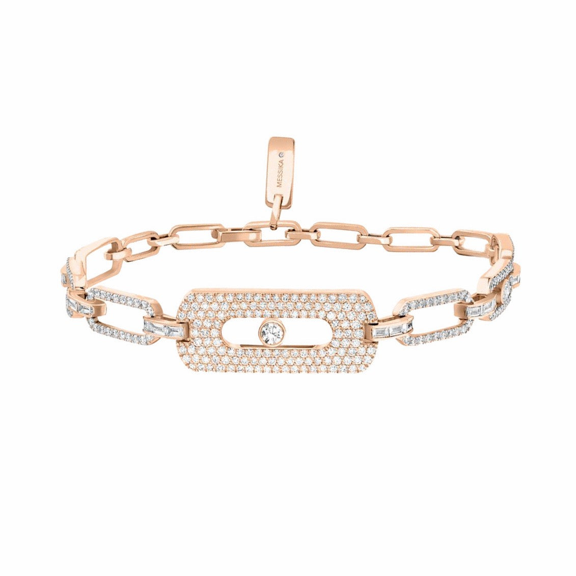 [Aura Jewelry]My Move Pavé Chain Bracelet