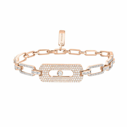 [Aura Jewelry]My Move Pavé Chain Bracelet