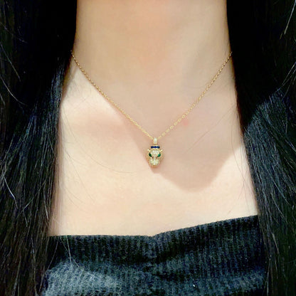¡®AuraJewelry¡¯Panthère de Cartier Pavé‑Diamond Necklace