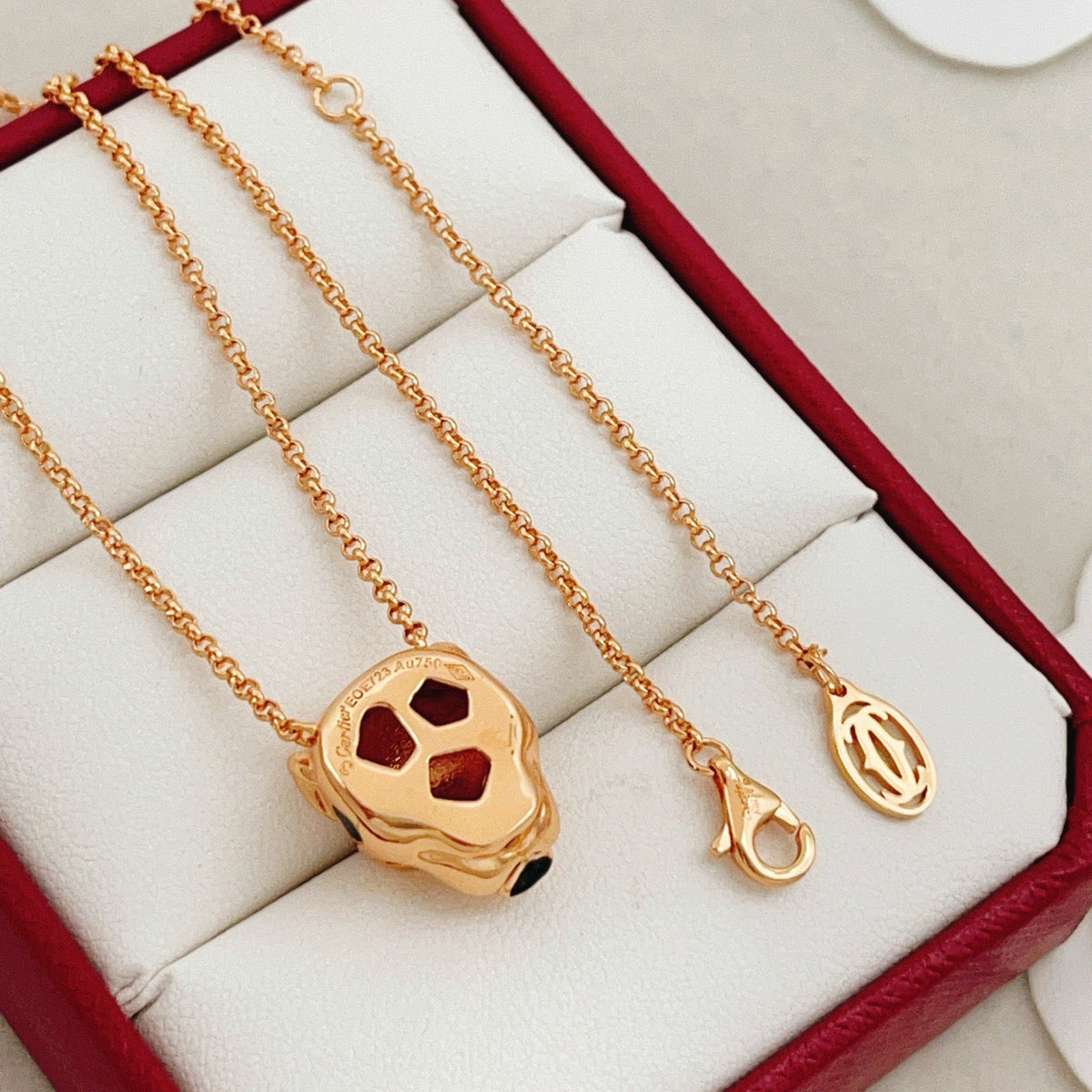¡®AuraJewelry¡¯Panthère de Cartier Solid Panther‑Head Necklace,